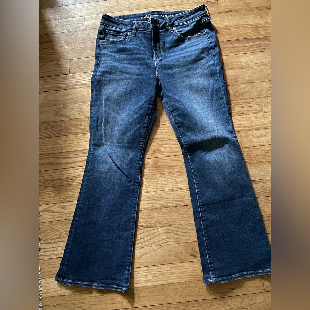 American Eagle sz 10 extra short kick boot only worn once!